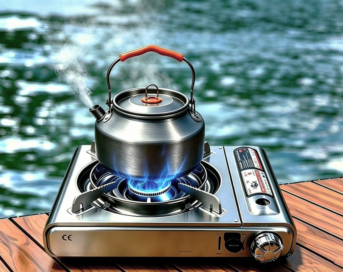 11 Stainless steel card-type stove